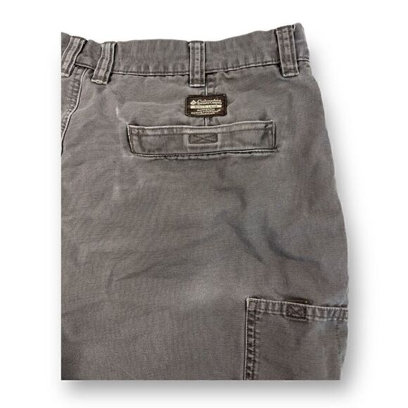 Columbia Gray Cargo Shorts Size 38 - Picture 4 of 5